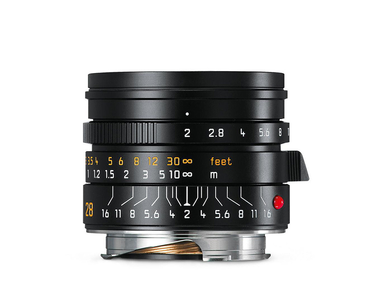 Leica Summicron-M 28mm f/2 ASPH. Black Anodized (Portugal)