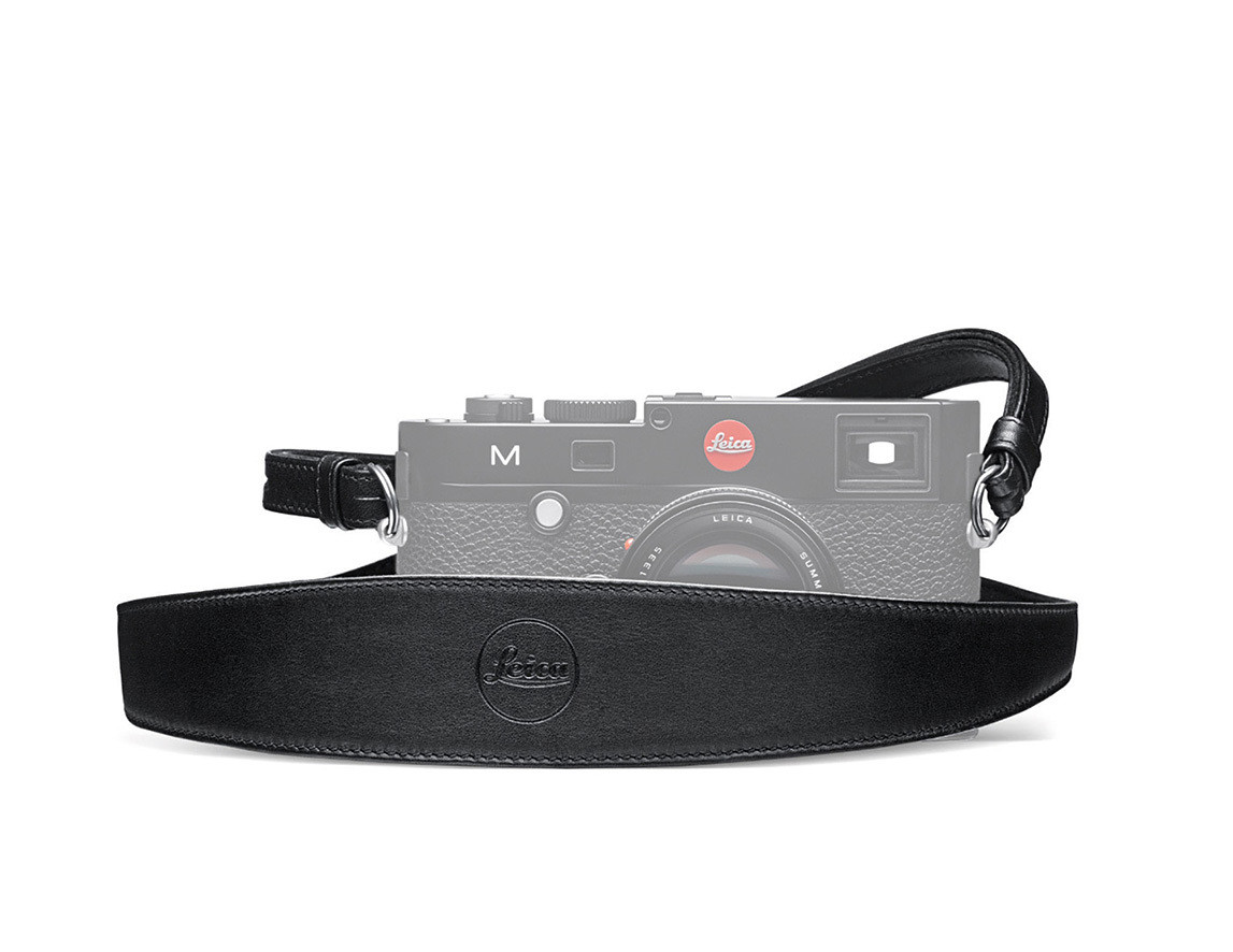 ほぼ新品 Leica Carrying Strap 黒 レザー 純正品 Leica Leather Carrying Strap, Comfort, Black