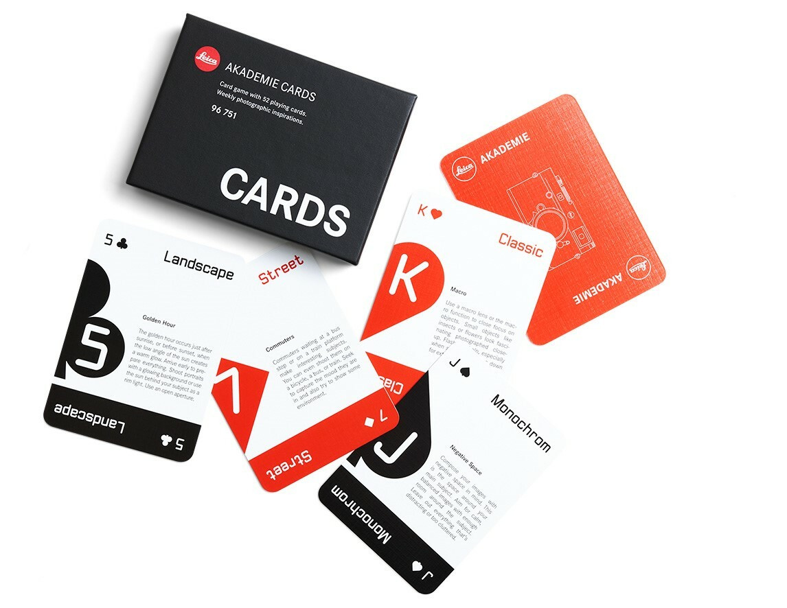 Leica Akademie Cards