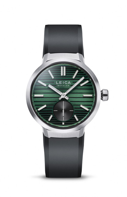 Leica ZM 12 Steel Olive Black with Black Rubber Strap