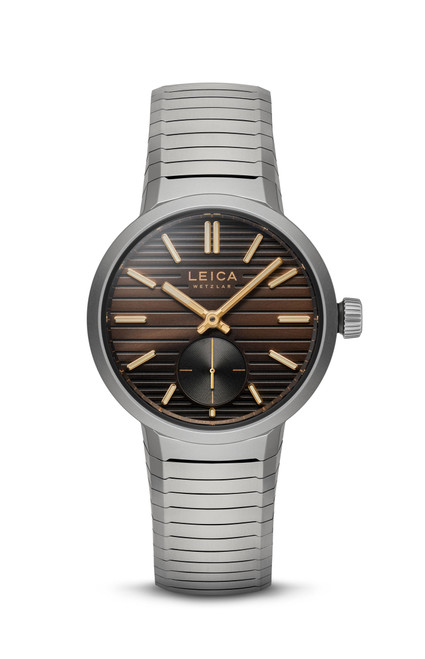 Leica ZM 12 Titanium Chocolate Black with Titanium Bracelet