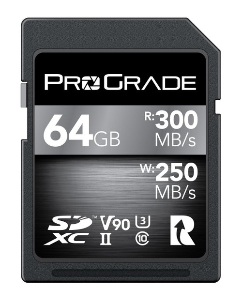 ProGrade Digital MicroSDXC UHS-II Memory Card (128GB) with Adapter