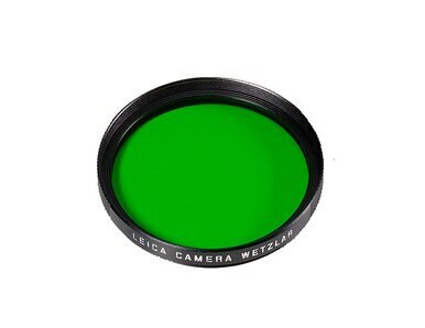 Leica E46 Green Color Filter, Black