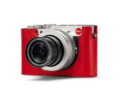 Leica Leather Flash Case D-Lux 7, Red