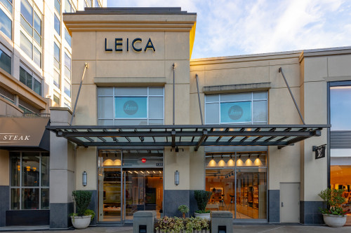 Exterior view of the Leica Store Bellevue at The Bravern