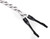 COOPH Nylon-Loop Rope Strap SO 39", White and Black