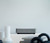 Leica Cine 1 100" lifestyle shot of room setup with projector and no screen