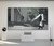 Leica Cine 1 100" lifestyle shot of room setup with screen and projector