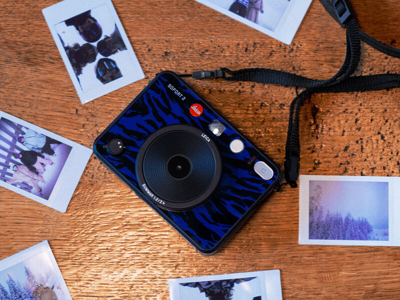 Leica Sofort Burton Edition with Instant Photos