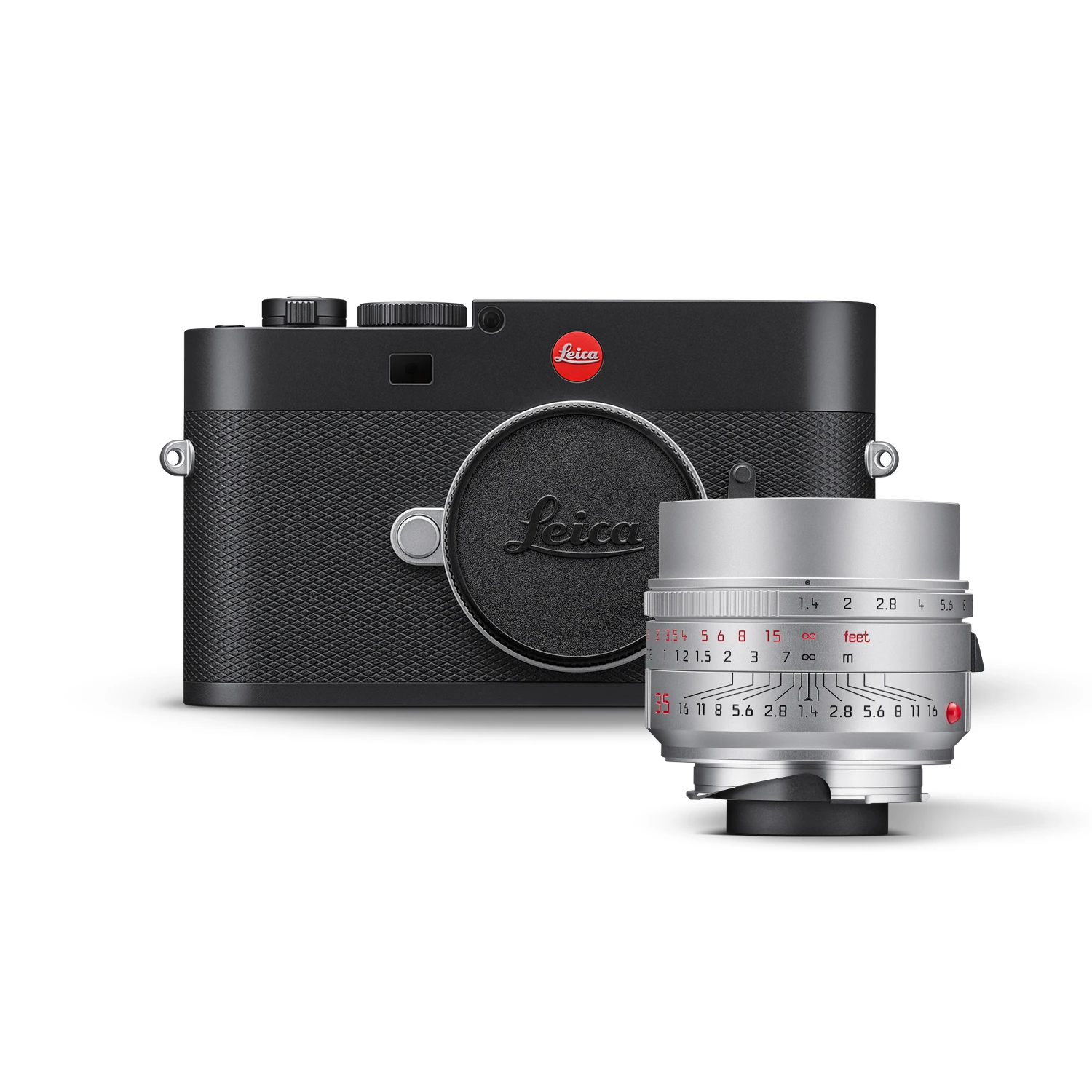 Leica M EV1 with Summilux-M 35mm f/1.4 ASPH. Silver lens
