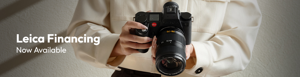 Leica product lifestyle banner