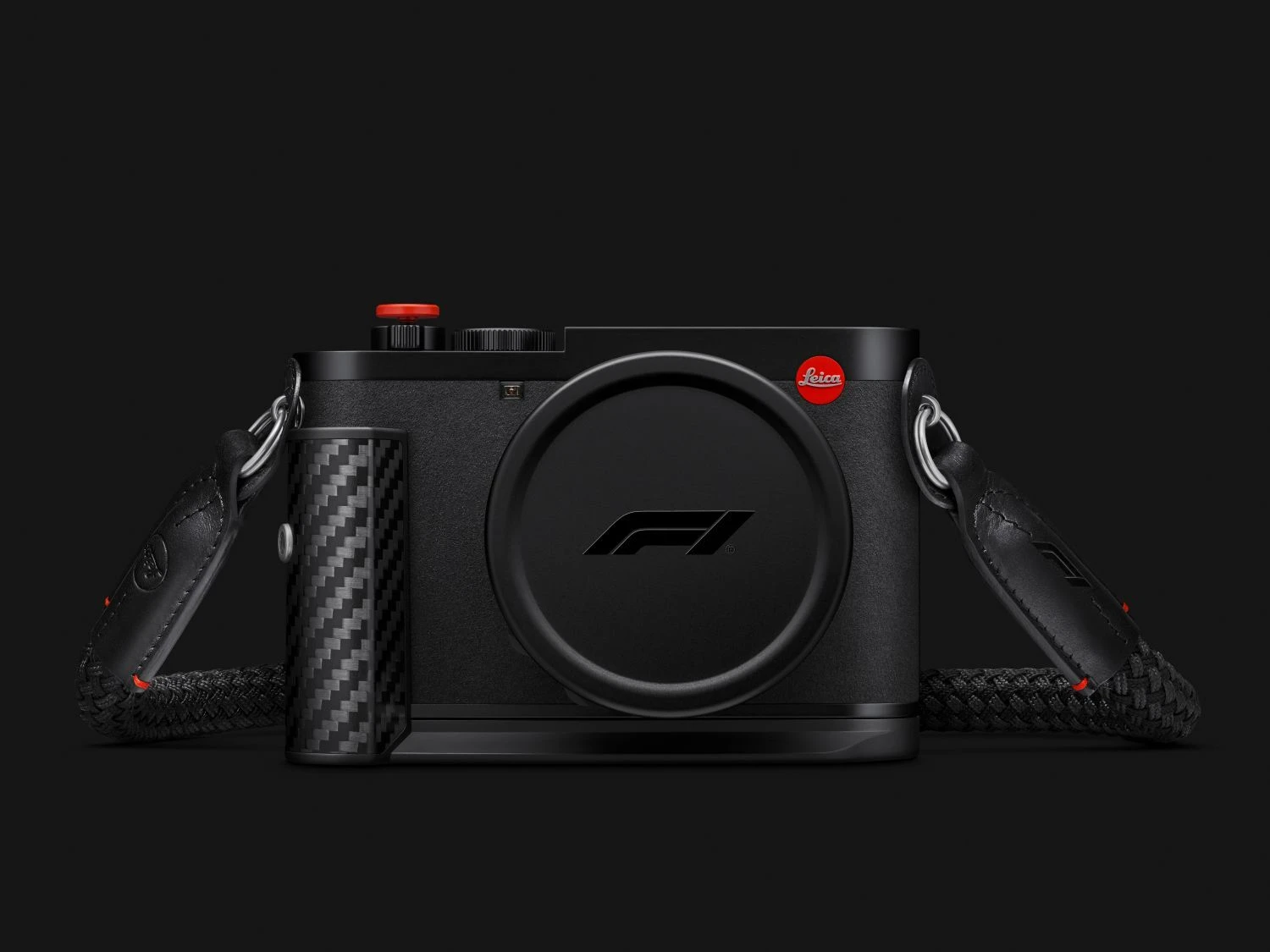 Microvelour / carbon-fiber hand grip / soft-release button