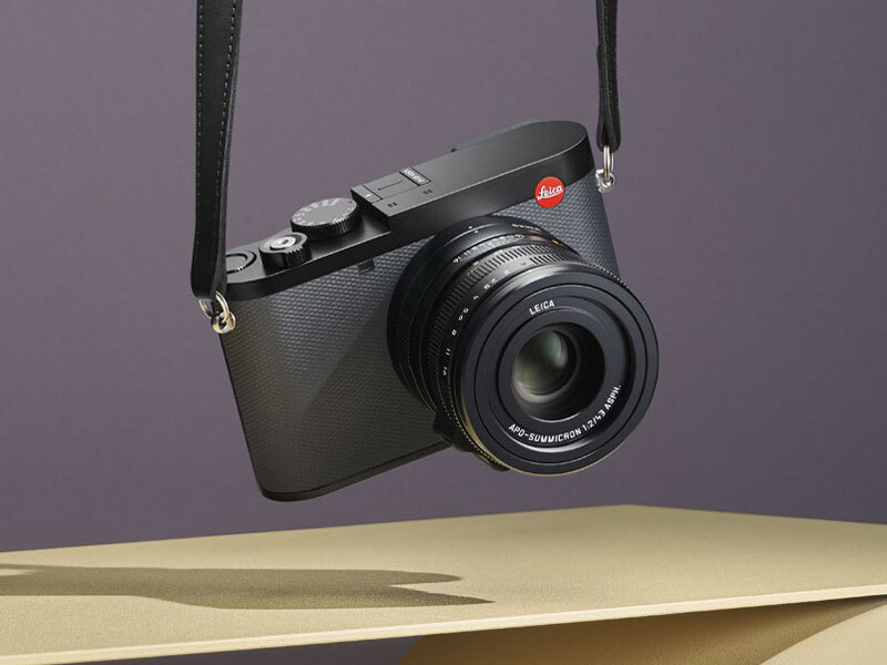 Leica Q3 43 Front View with Strap