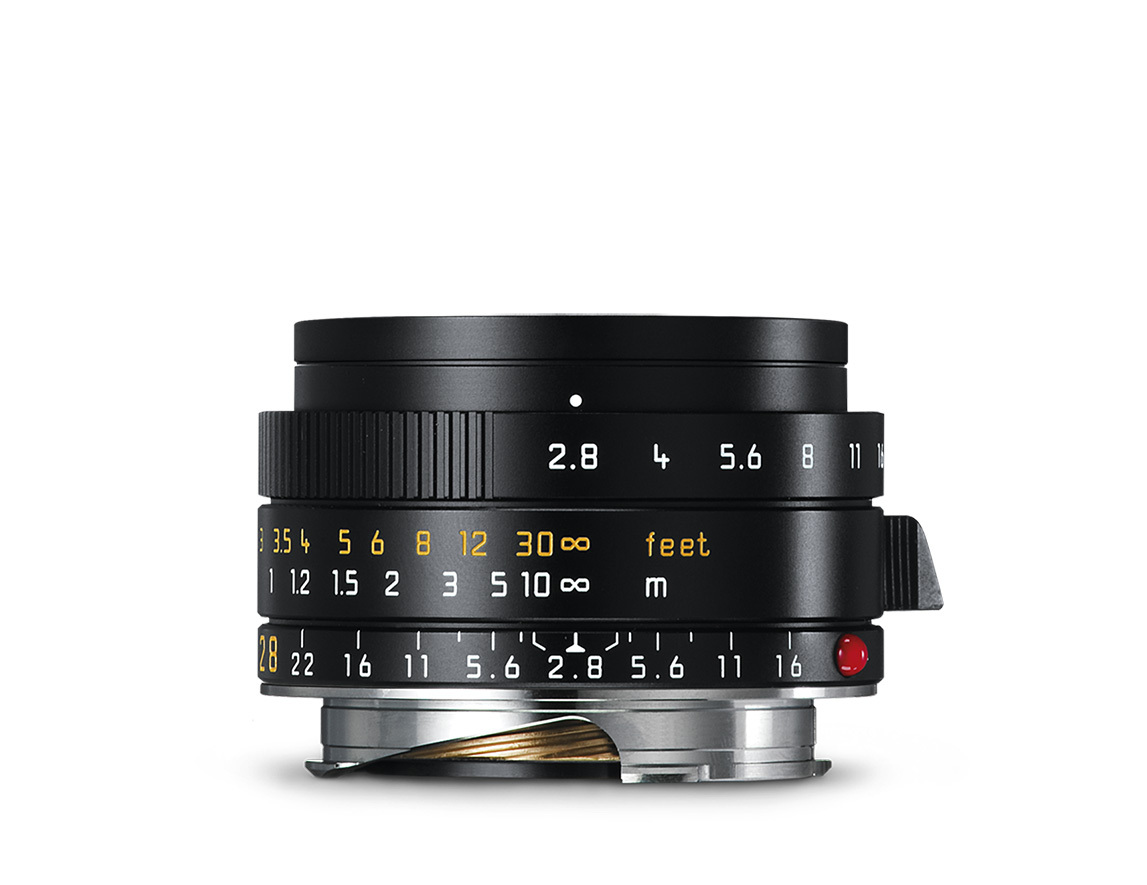 Leica Elmarit-M 28mm f/2.8 ASPH. M-Mount Lens in black