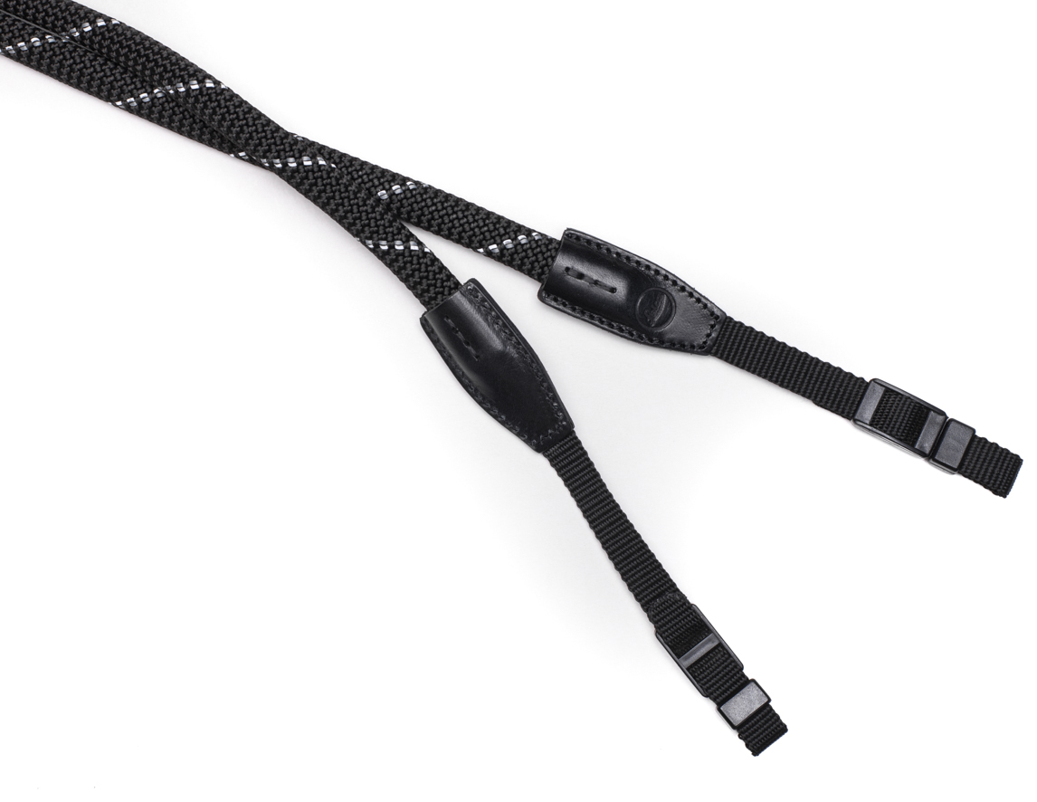 COOPH Nylon-Loop Rope Strap SO 39, Black Reflective