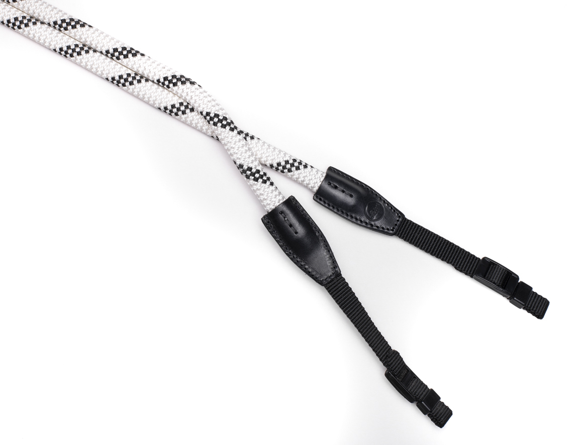 Leica Rope Strap, White and Black, 100 cm, SO Leica Rope Strap, White and Black, 100 cm, SO
