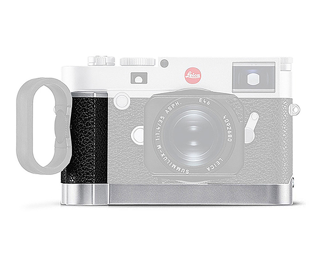 Leica Handgrip for M10, Silver Chrome