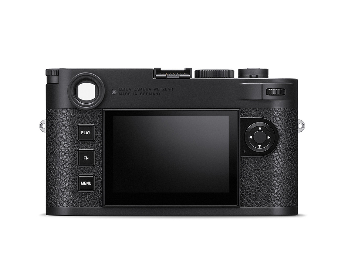 Leica M11 camera in black with full-frame BSI CMOS Sensor