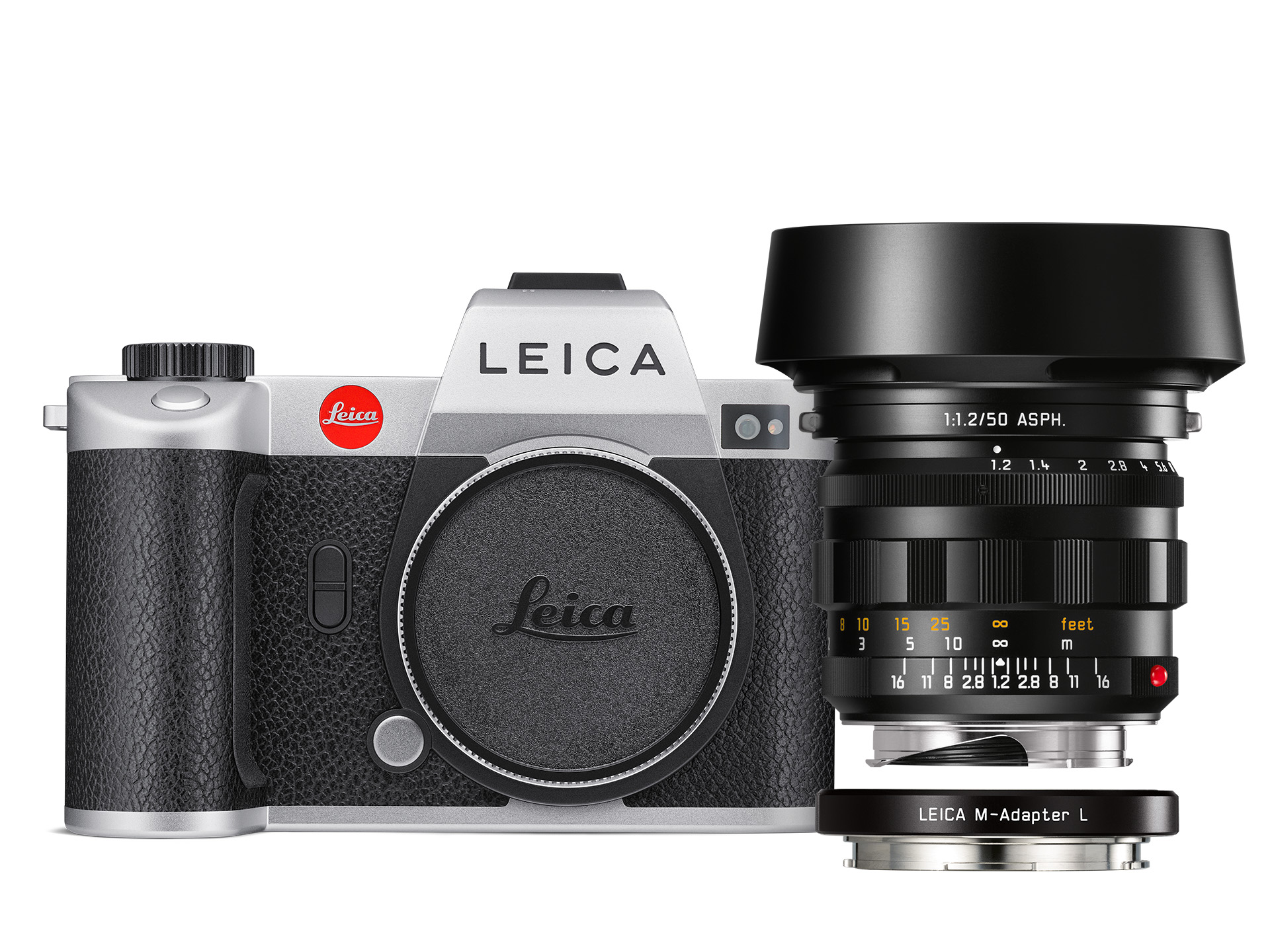 Leica SL2 SIlver Bundle with Noctilux-M 50 f/1.2 ASPH. and M ...