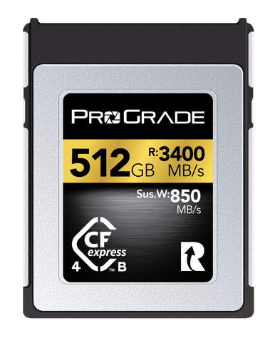 ProGrade Digital CFexpress Type B 4.0 Gold Memory Card (512GB)