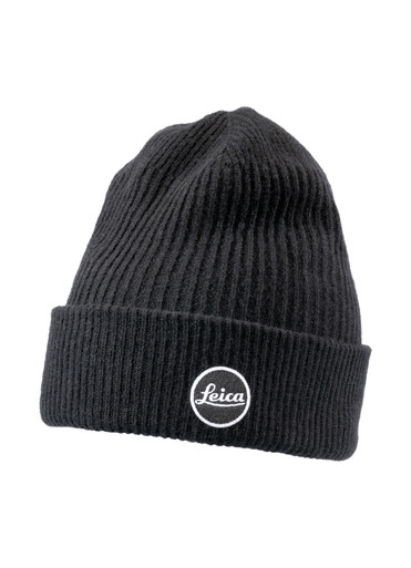 Leica Knitted Hat, Black