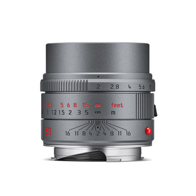 Leica APO-Summicron-M 50mm f/2 ASPH. M-Mount Lens, Metal Gray Finish