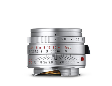 Leica Summicron-M 35mm f/2 ASPH. M-Mount Lens in Silver