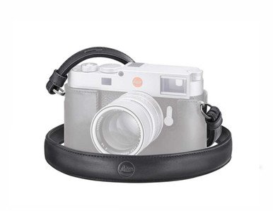 ほぼ新品 Leica Carrying Strap 黒 レザー 純正品 Leica Strap Black