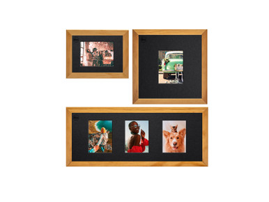 Leica SOFORT Picture Frame Set in Natural Pine