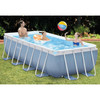 Intex Swimming Pool - Prism Rectangular Ultra Frame Pool Set 4x2x1 Gray