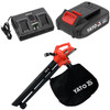 YATO Cordless Blower Vacuum And Brush Motor With 2 Batteries