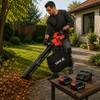 YATO Cordless Blower Vacuum And Brush Motor With 2 Batteries