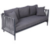 EgyBeit Paris Garden Set (Sofa 3 Seats + 2 Chairs + Table) Ropes - S-6