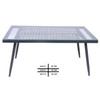 EgyBeit Torino Garden Set (Sofa 3 Seats + 2 Chairs + Table) Ropes