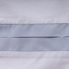 Malaika Bed Sheet Poplin Pleat Single Sheet 180X275 cm Cotton-Sky