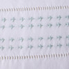 Malaika Bed Sheet Shashiko Queen Sheet 245X285 cm Cotton-Teal