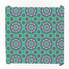 Square Squared Green Shades Khayamiya Tablecloth 135X135 cm Green
