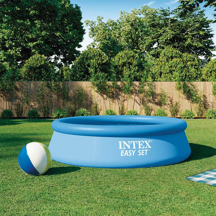 Intex Easy Set Round Inflatable Swimming Pool 305 x 76 cm Blue