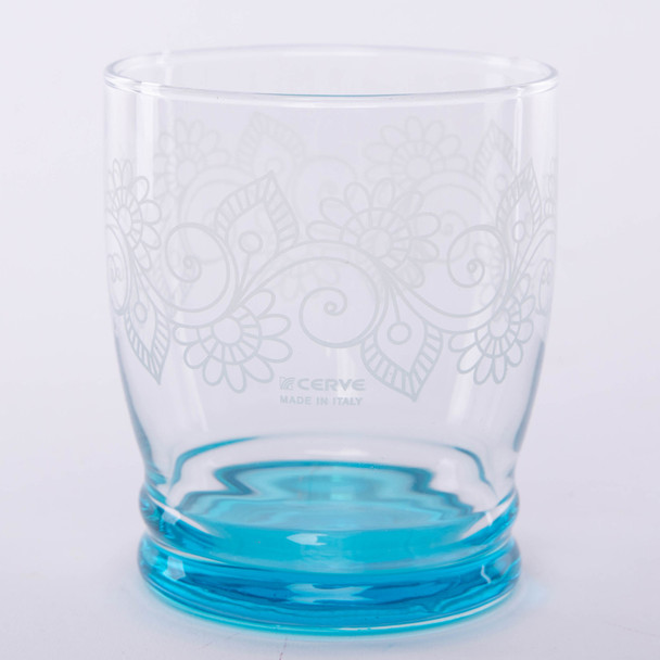 Giove set of 3 glass Turquoise 340ml