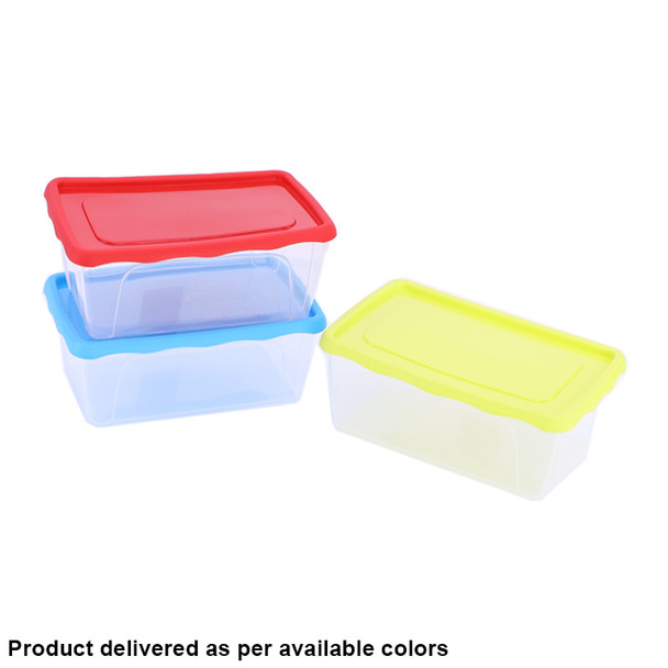 Hega Food Storage Rectangular 18*12*7 cm Plastic