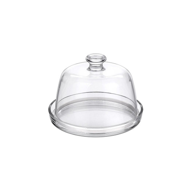 Borgonovo Platter With Dome 22 cm Glass