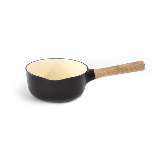 Berghoff Sauce Pan With Wood Handle 18 cm Cast Iron