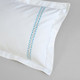 Malaika Pillowcases Boudoir Sham Palestinian 30X41 cm Cotton-Turquoise