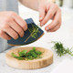 Berghoff Herb Cutter With Cutting Board Fiberglass/Bamboo