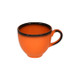 Rak Set Of Cups Fusion 12 Pieces Porcelain - Orange