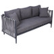 EgyBeit Paris Garden Set (Sofa 3 Seats + 2 Chairs + Table) Ropes - S-6