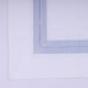 Malaika Bed Sheet Poplin Pleat Single Sheet 180X275 cm Cotton-Sky
