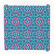 Square Squared Blue Shades Khayamiya Tablecloth 135X135 cm