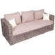 Venice Rattan Set content of  2chairs+Sofa 2seat+M Table