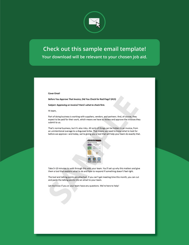 Email that pairs with: How to handle a personal data request